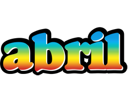 Abril color logo