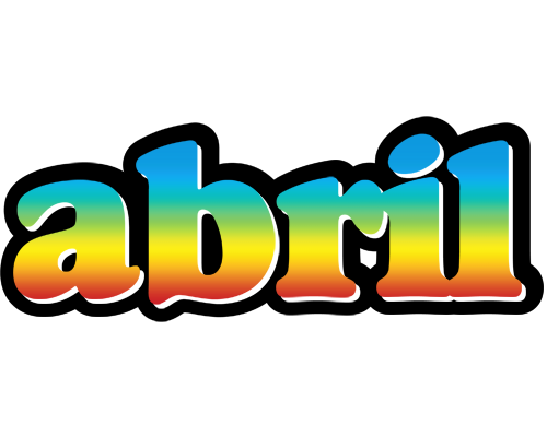 Abril color logo