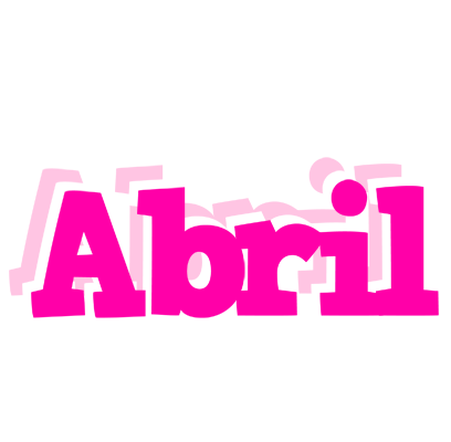 Abril dancing logo