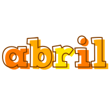 Abril desert logo