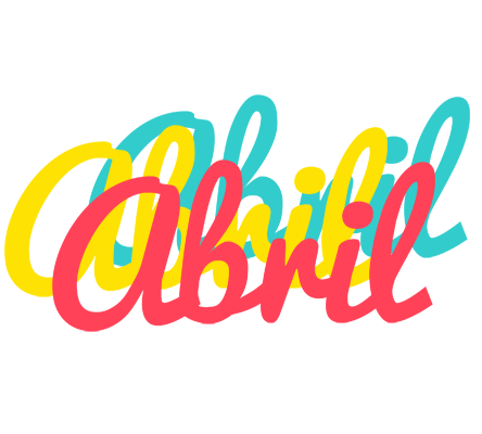 Abril disco logo