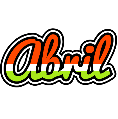 Abril exotic logo