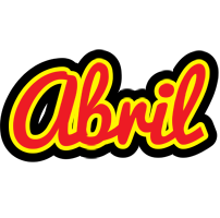 Abril fireman logo