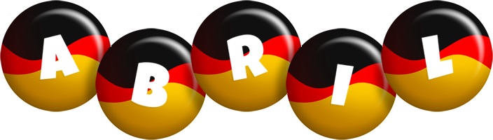 Abril german logo