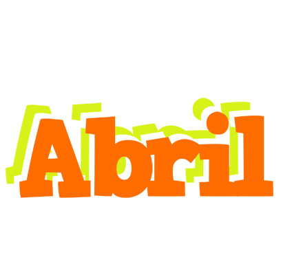 Abril healthy logo