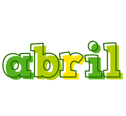 Abril juice logo