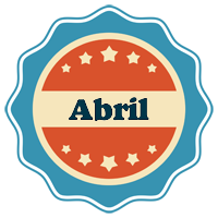 Abril labels logo