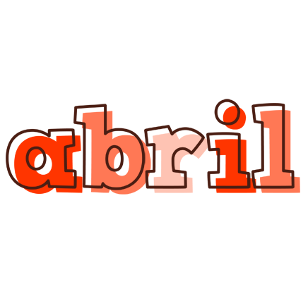 Abril paint logo