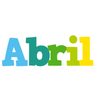 Abril rainbows logo