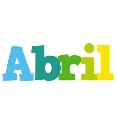 Abril rainbows logo