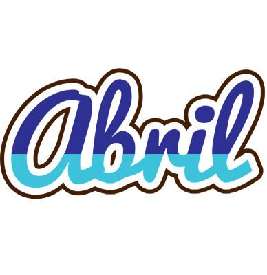 Abril raining logo
