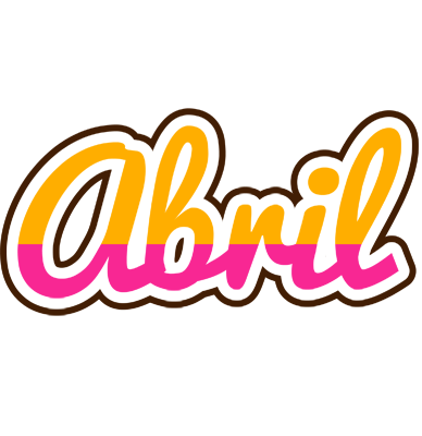 Abril smoothie logo
