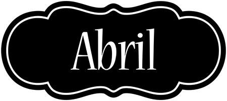 Abril welcome logo