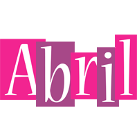 Abril whine logo