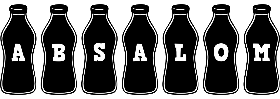 Absalom bottle logo