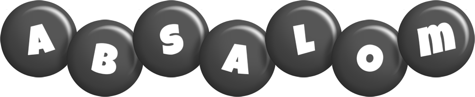 Absalom candy-black logo