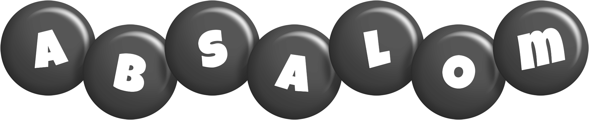 Absalom candy-black logo