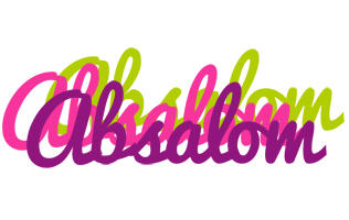 Absalom flowers logo