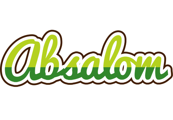 Absalom golfing logo