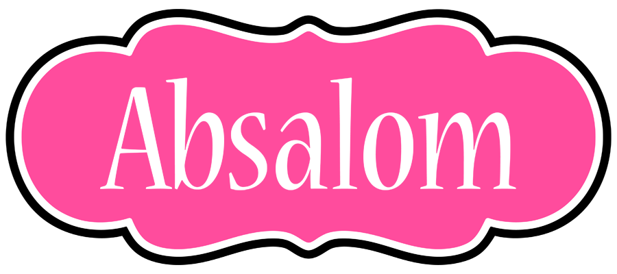 Absalom invitation logo