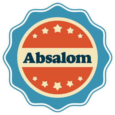 Absalom labels logo