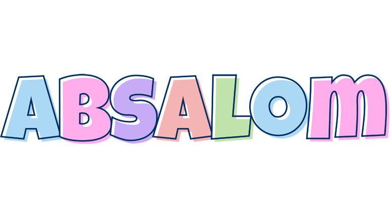 Absalom pastel logo