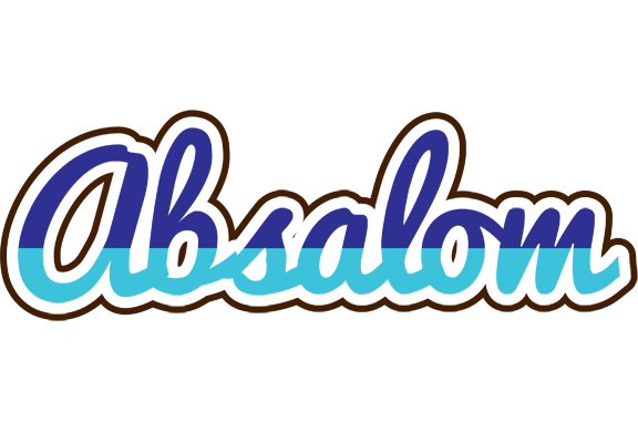 Absalom raining logo