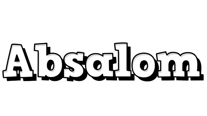 Absalom snowing logo