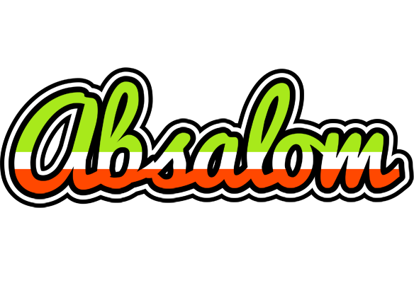 Absalom superfun logo