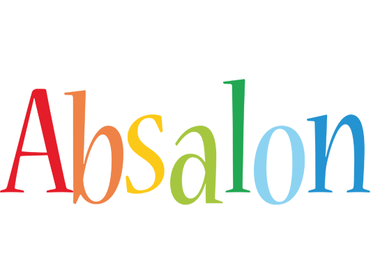 Absalon birthday logo