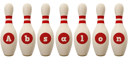 Absalon bowling-pin logo