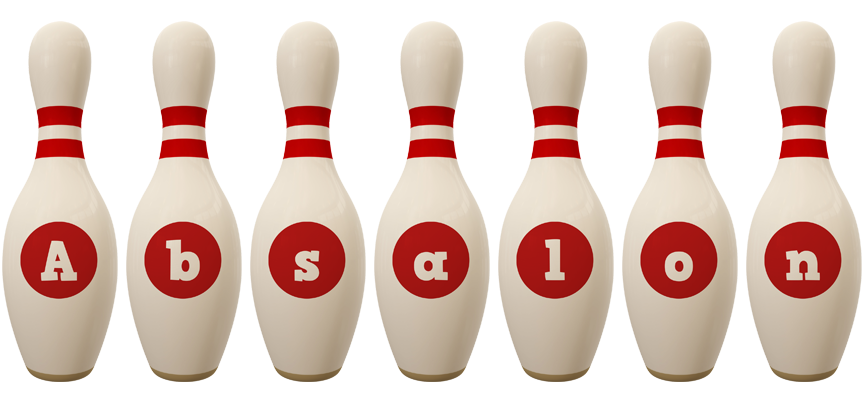 Absalon bowling-pin logo