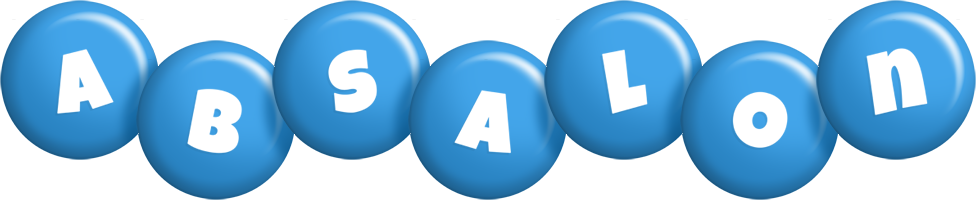 Absalon candy-blue logo