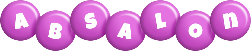 Absalon candy-purple logo