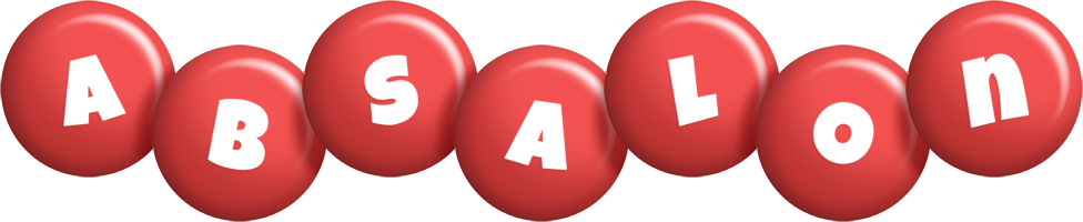 Absalon candy-red logo