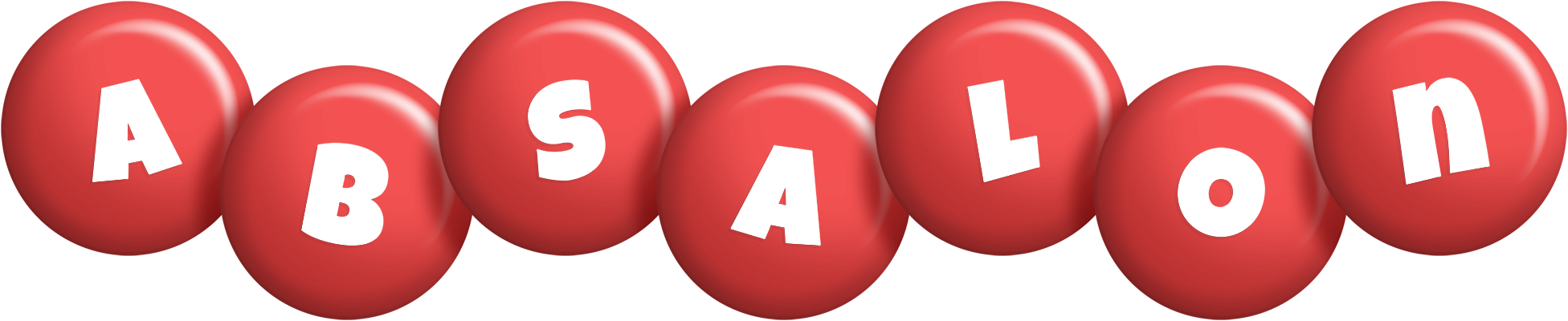 Absalon candy-red logo