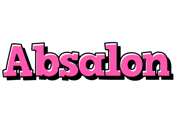 Absalon girlish logo