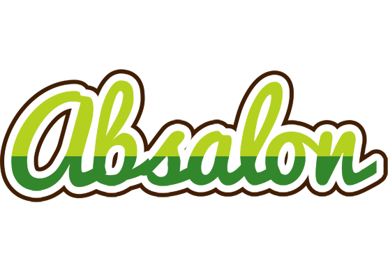 Absalon golfing logo