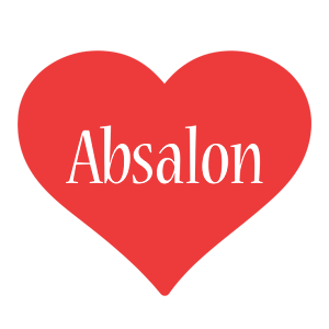 Absalon love logo