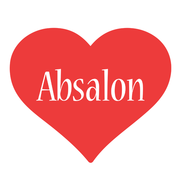 Absalon love logo