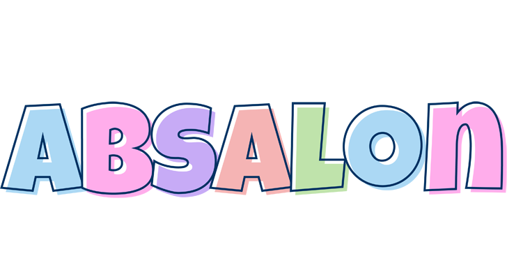 Absalon pastel logo