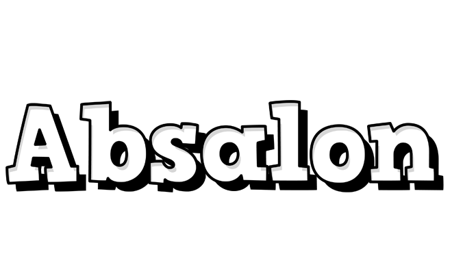 Absalon snowing logo