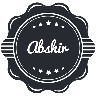 Abshir badge logo