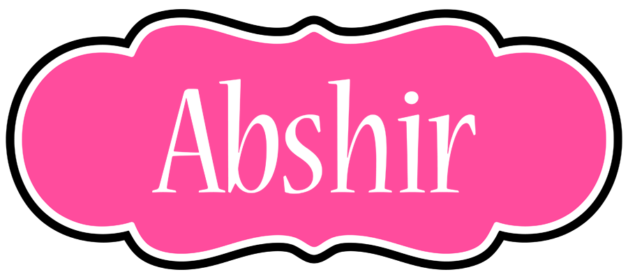 Abshir invitation logo