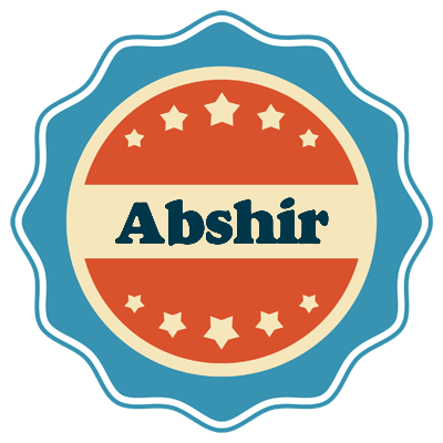 Abshir labels logo