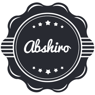 Abshiro badge logo