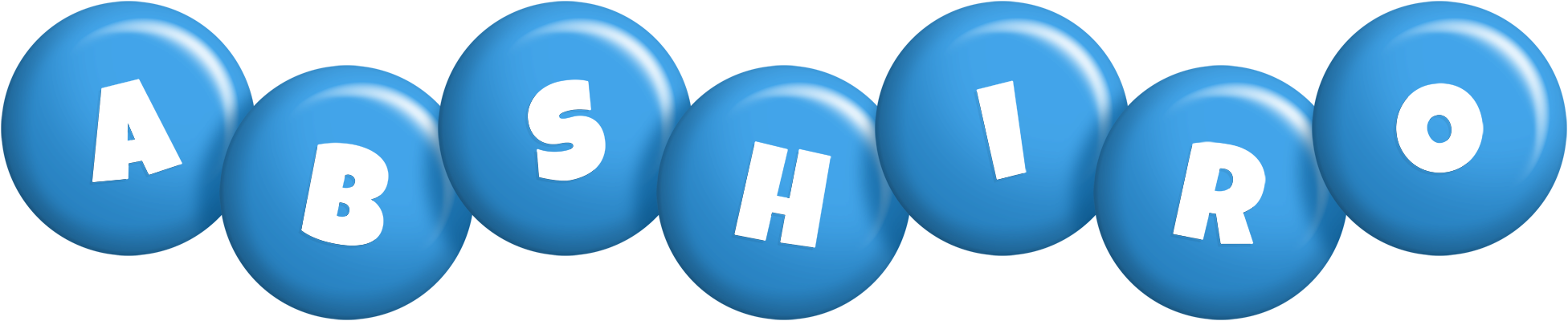 Abshiro candy-blue logo