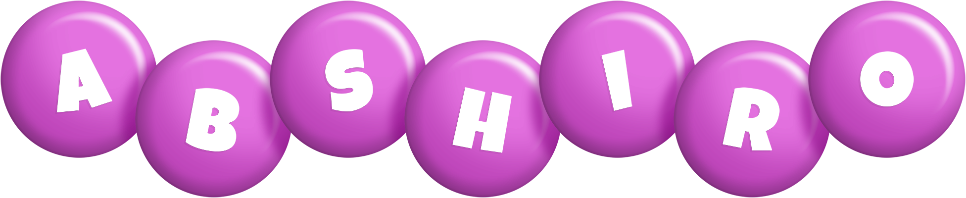 Abshiro candy-purple logo