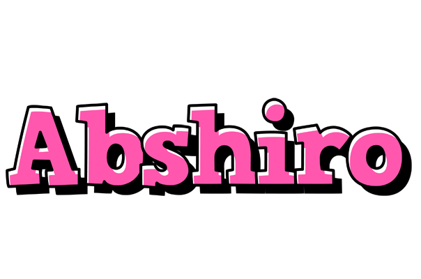 Abshiro girlish logo