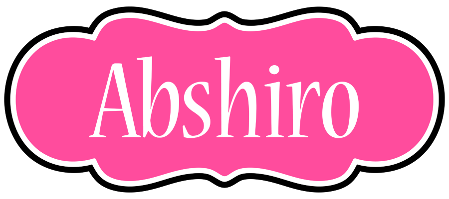Abshiro invitation logo